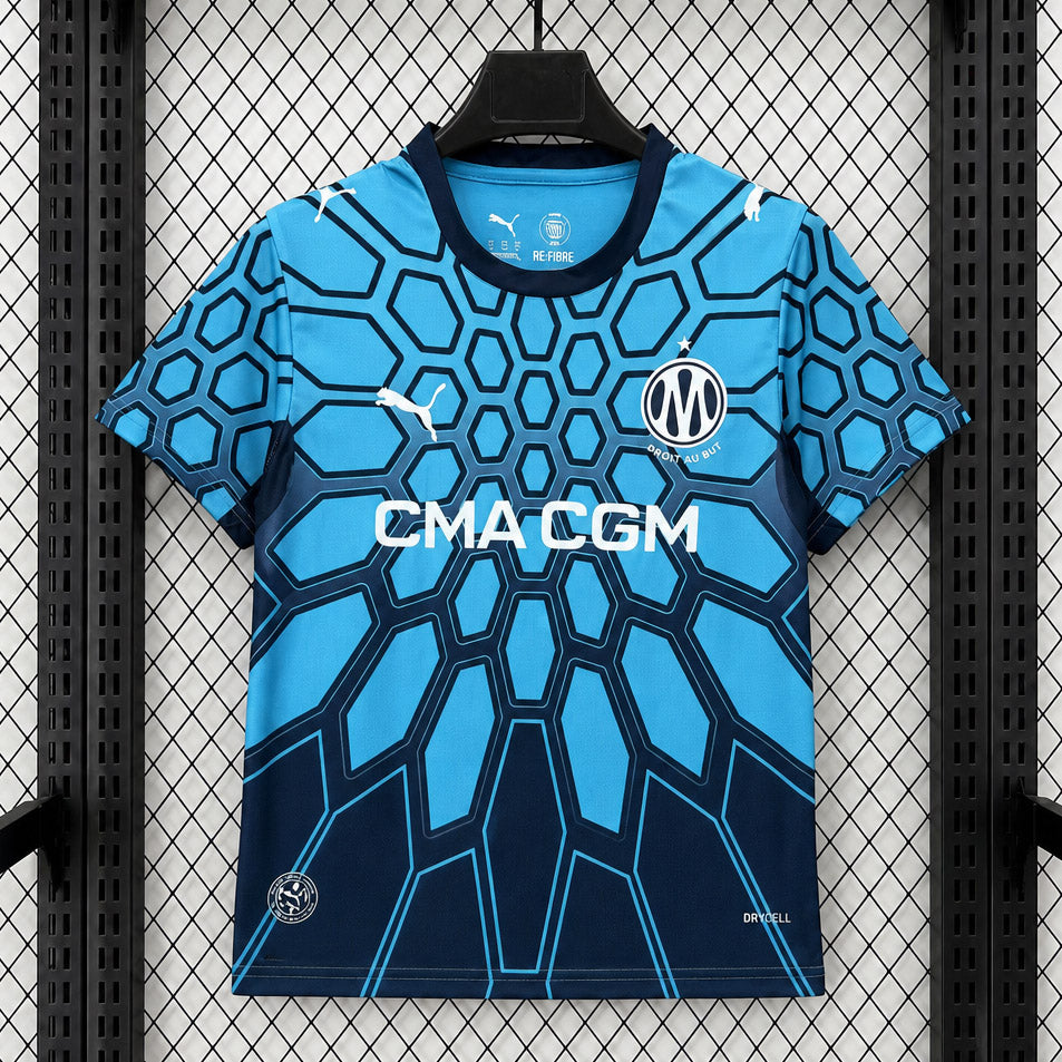 Marseille 2026/27 Goalkeeper Blue - Fan Version