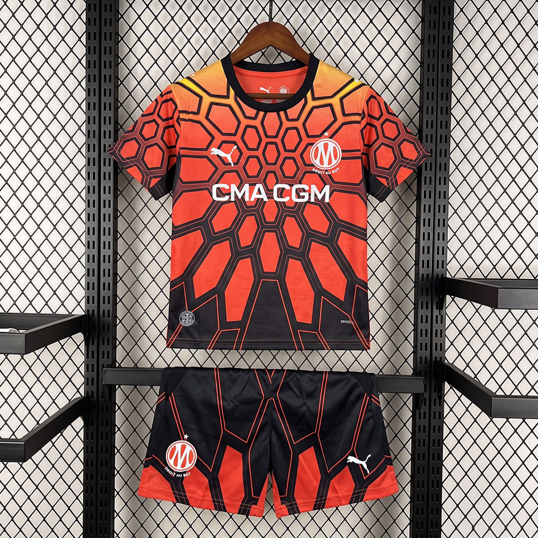 Marseille 2026/27 Goalkeeper Orange - Kid Kit