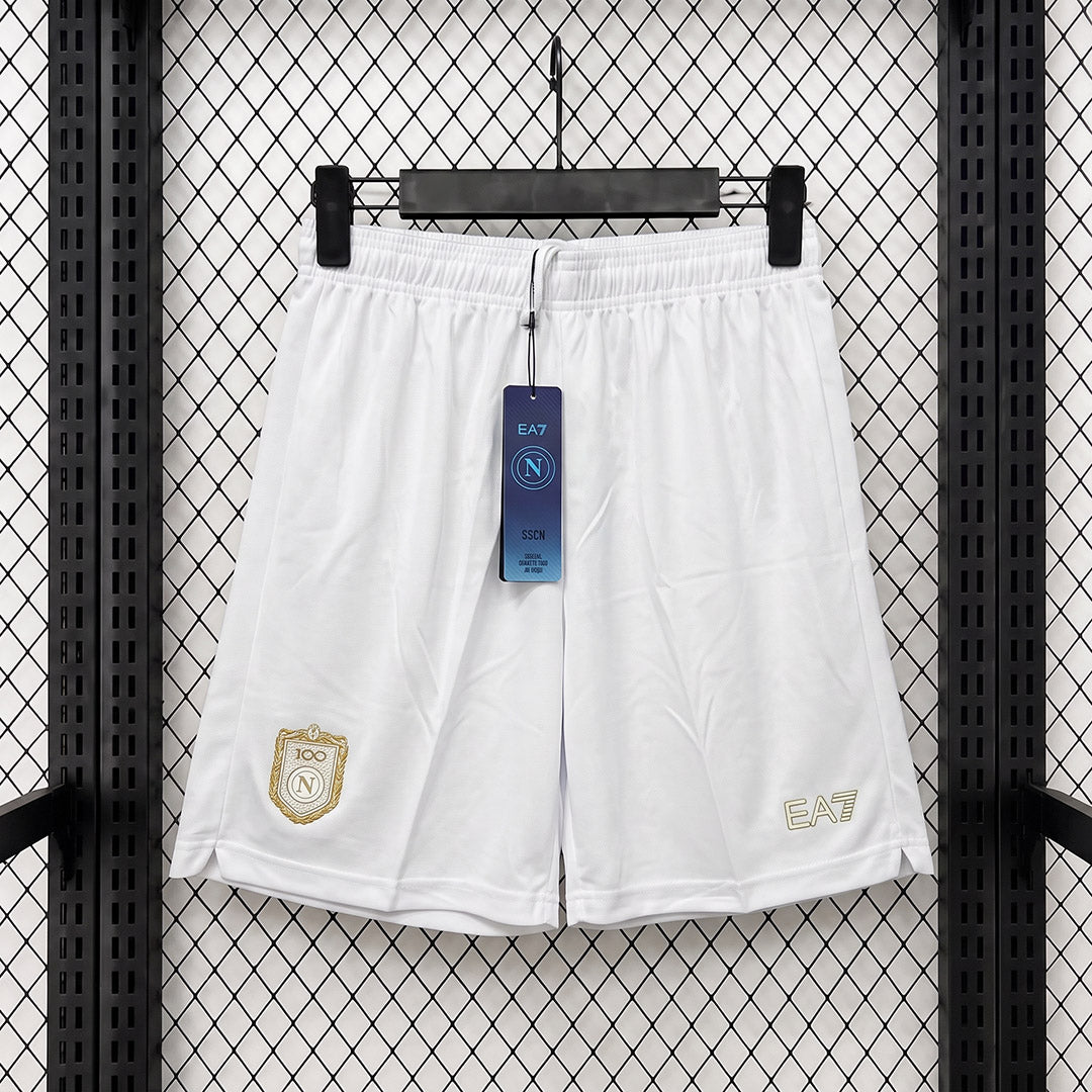 Napoli 2026/27 Home White - Fan Shorts