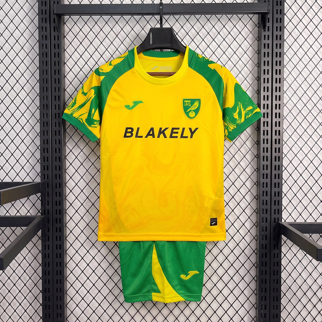Norwich City 2026/27 Home - Kid Kit