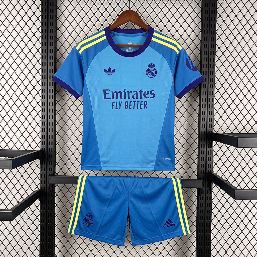 Real Madrid 2026/27 Goalkeeper Away - Kid Kit