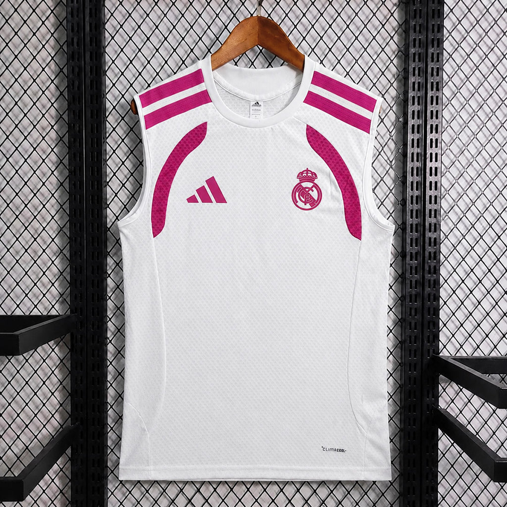 Real Madrid 2026/27 White Training Vest