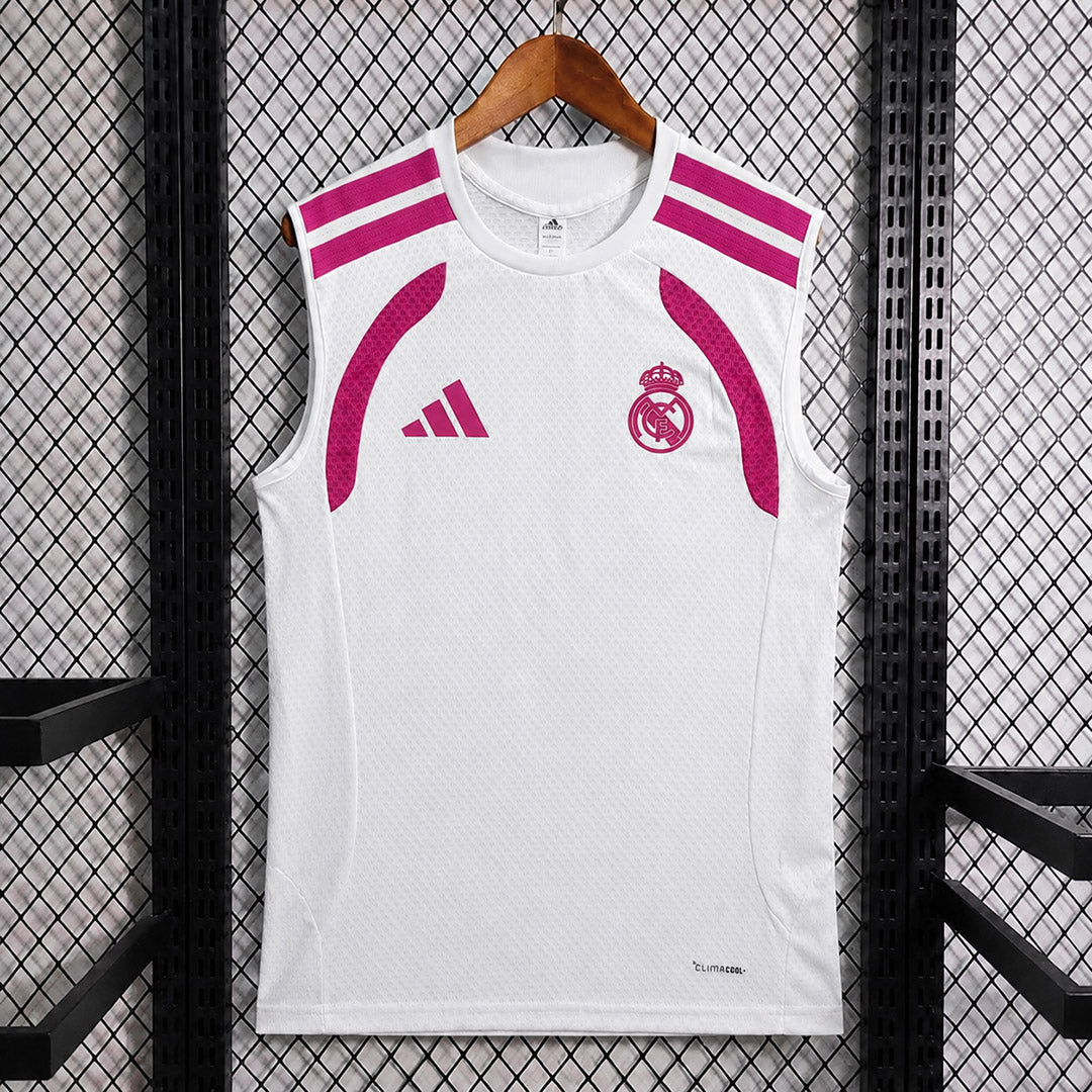 Real Madrid 2026/27 White Training Vest