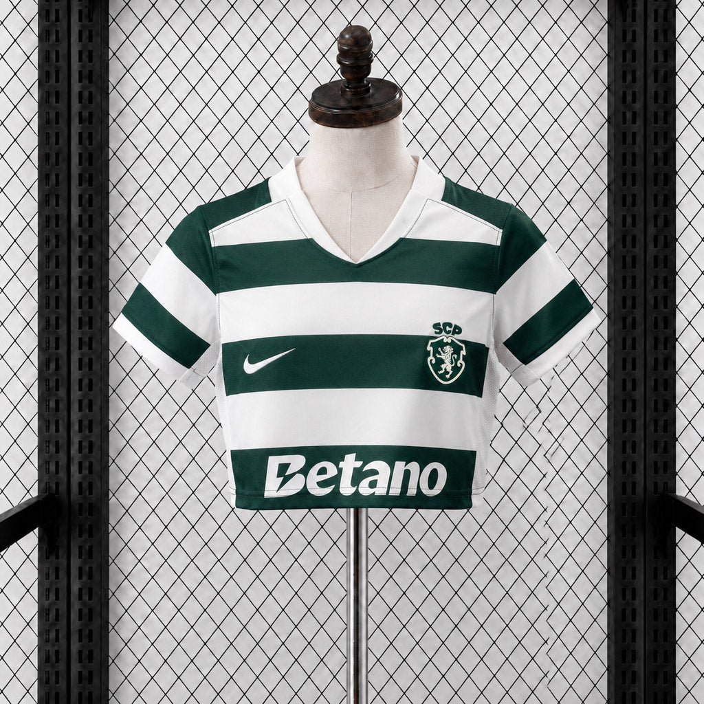Sporting CP 2026/27 Home Cropped - Women's Fit