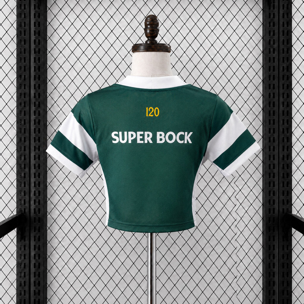 Sporting CP 2026/27 Home Cropped - Women's Fit