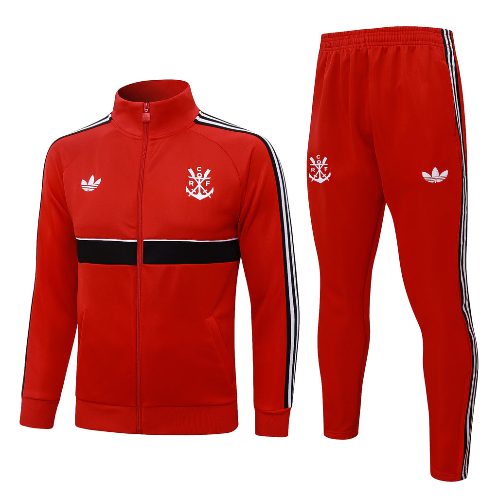 Flamengo 2026/27 Red Originals Tracksuit  | Adult + Kids Sizes