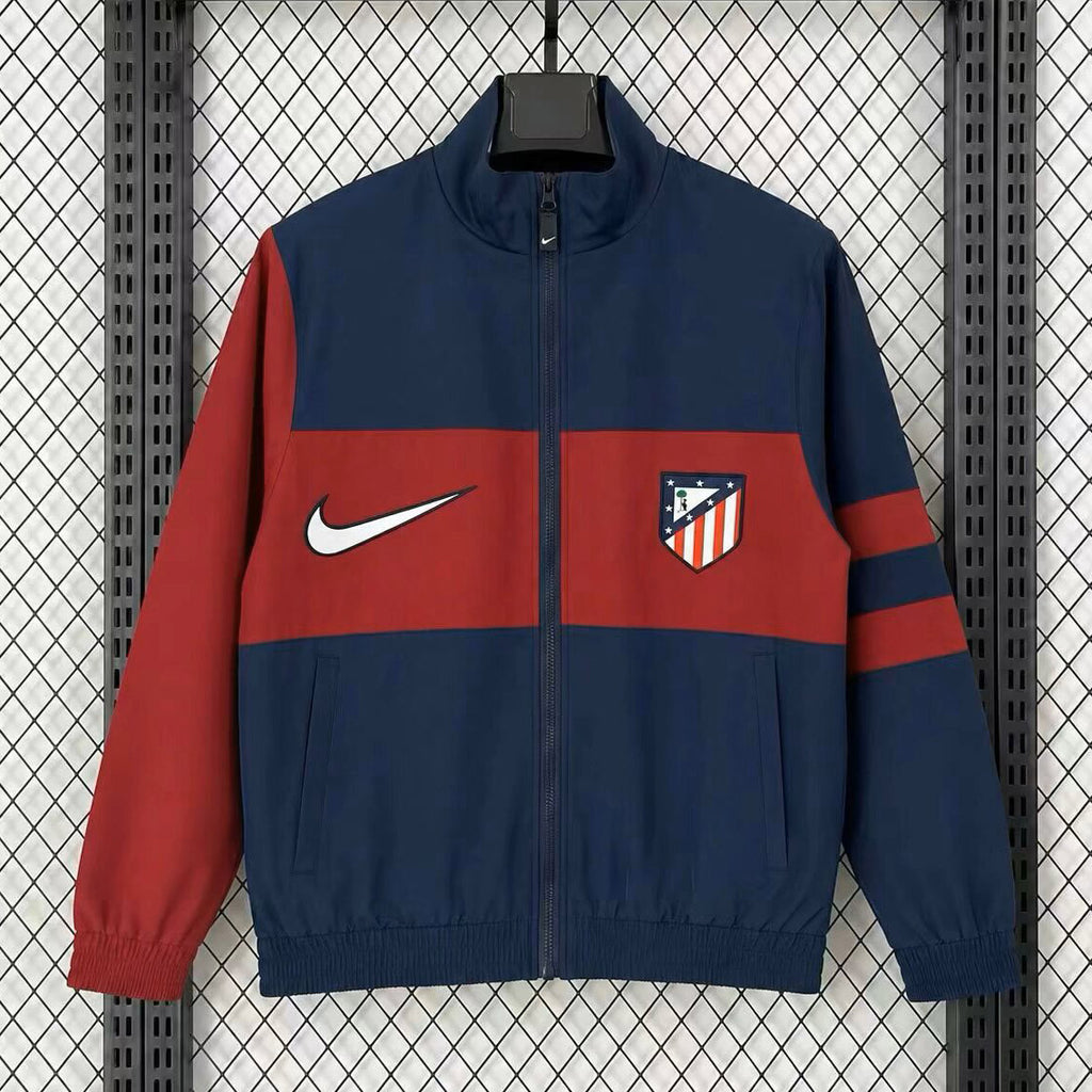 Atletico Madrid 2026/27 Navy 1996 Retro Style Windbreaker