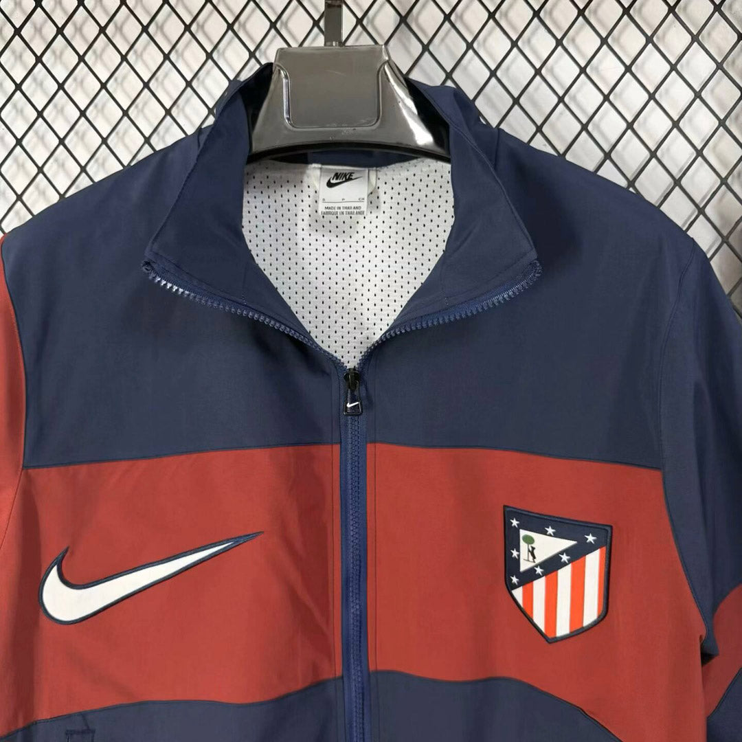 Atletico Madrid 2026/27 Navy 1996 Retro Style Windbreaker