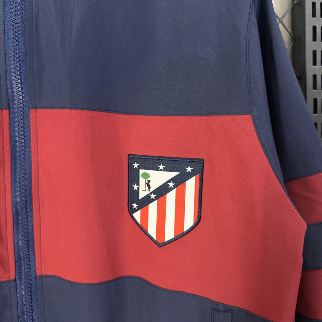 Atletico Madrid 2026/27 Navy 1996 Retro Style Windbreaker