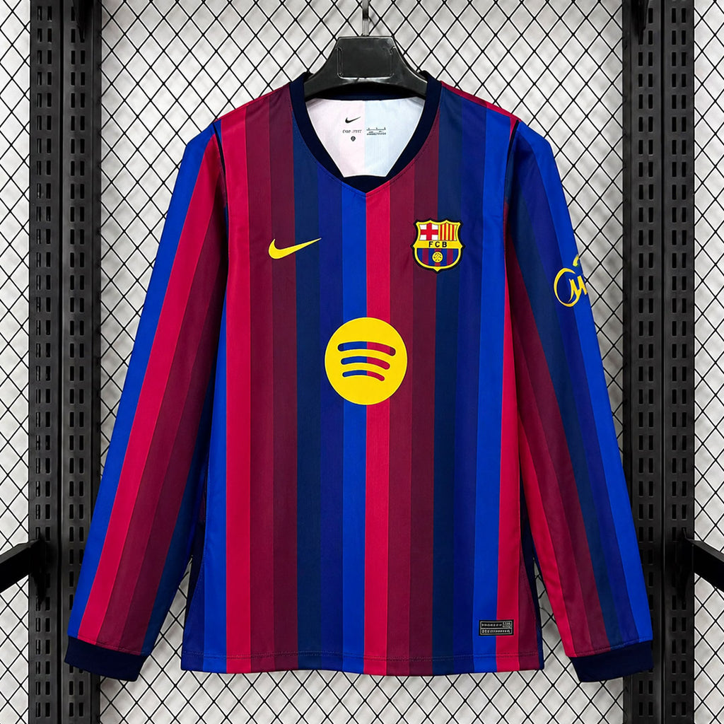 Barcelona 2026/27 Home Long Sleeve - Fan Version