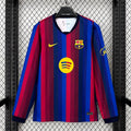 Barcelona 2026/27 Home Long Sleeve - Fan Version