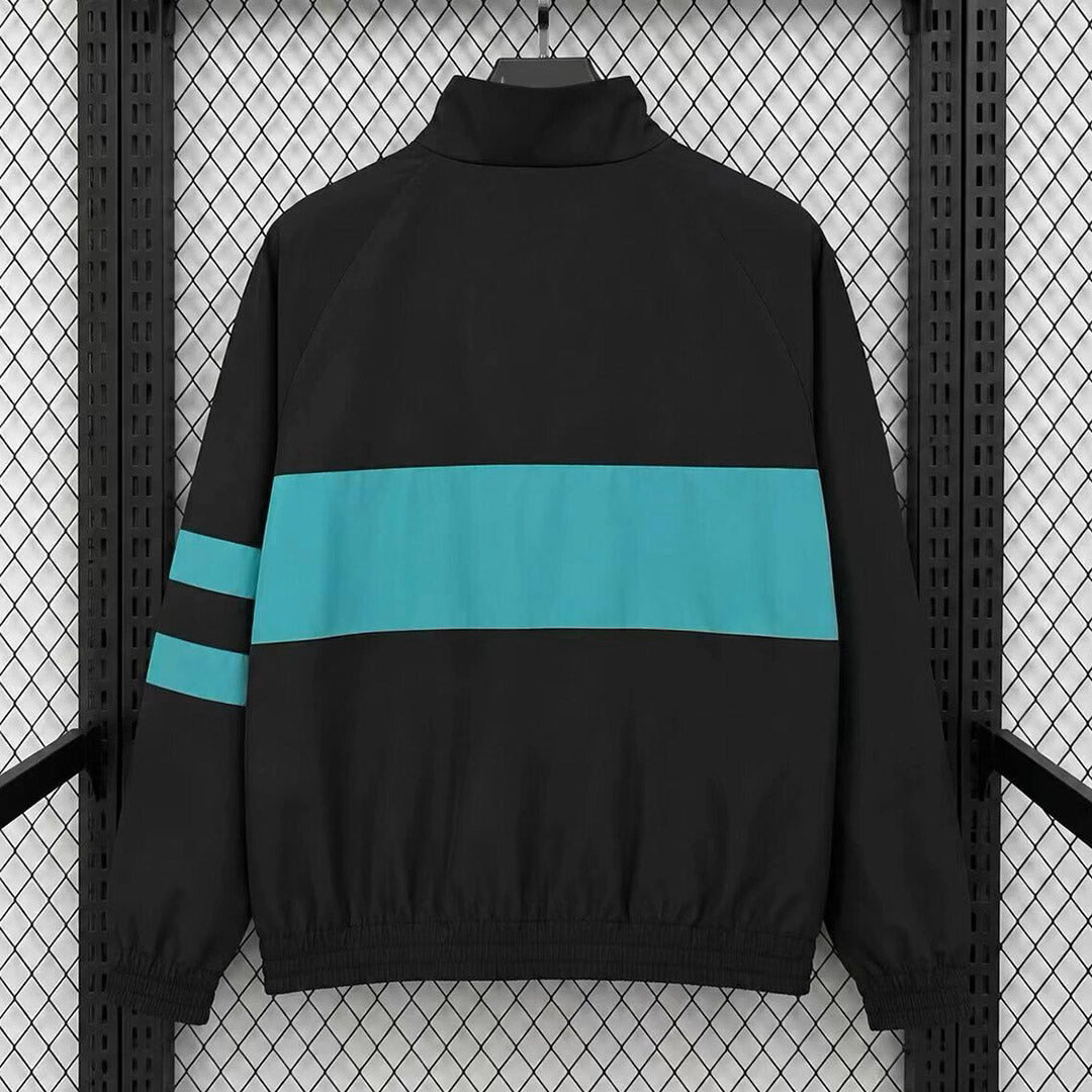 Barcelona 2026/27 Black 1996 Retro Style Windbreaker