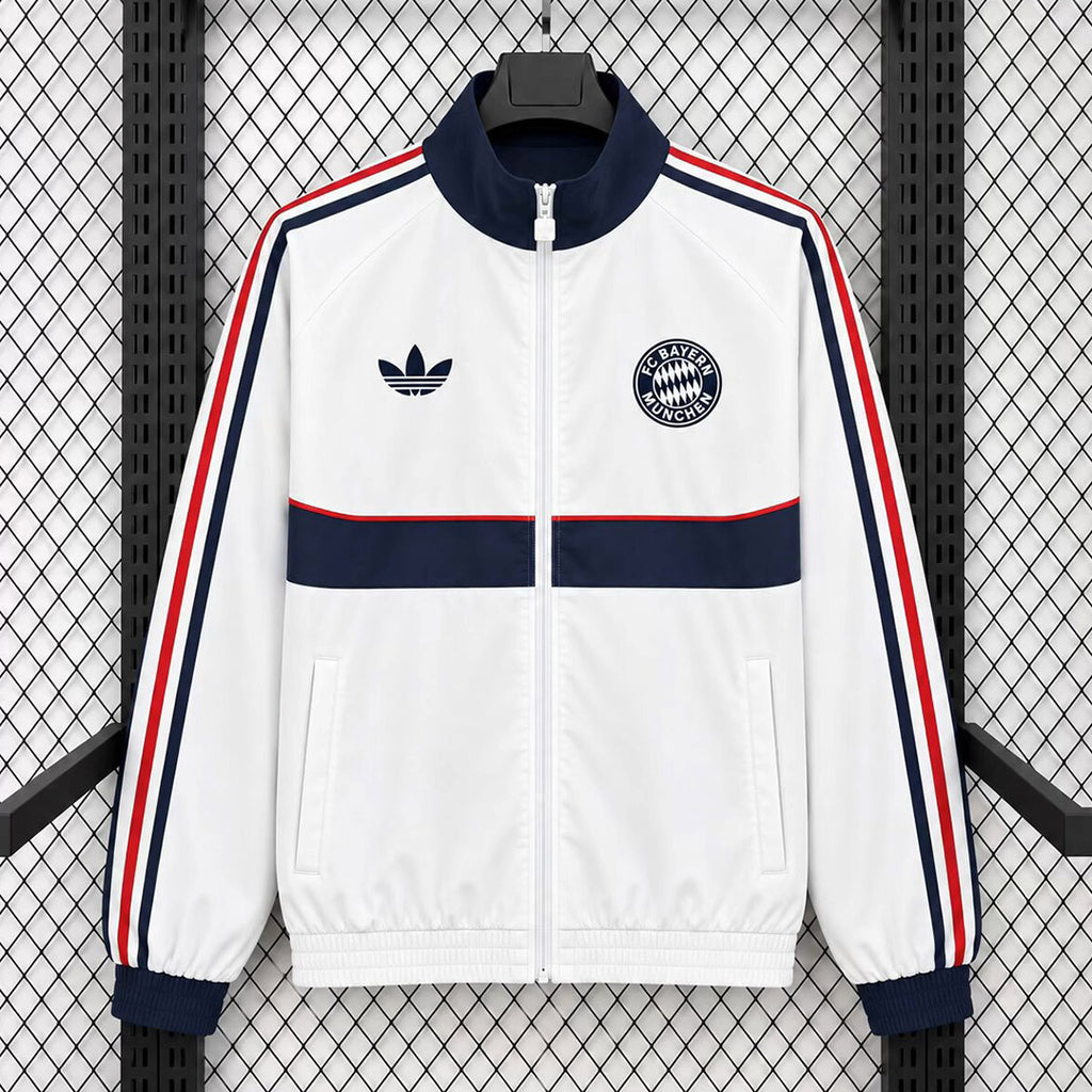 Bayern Munich 2026/27 White OG Windbreaker