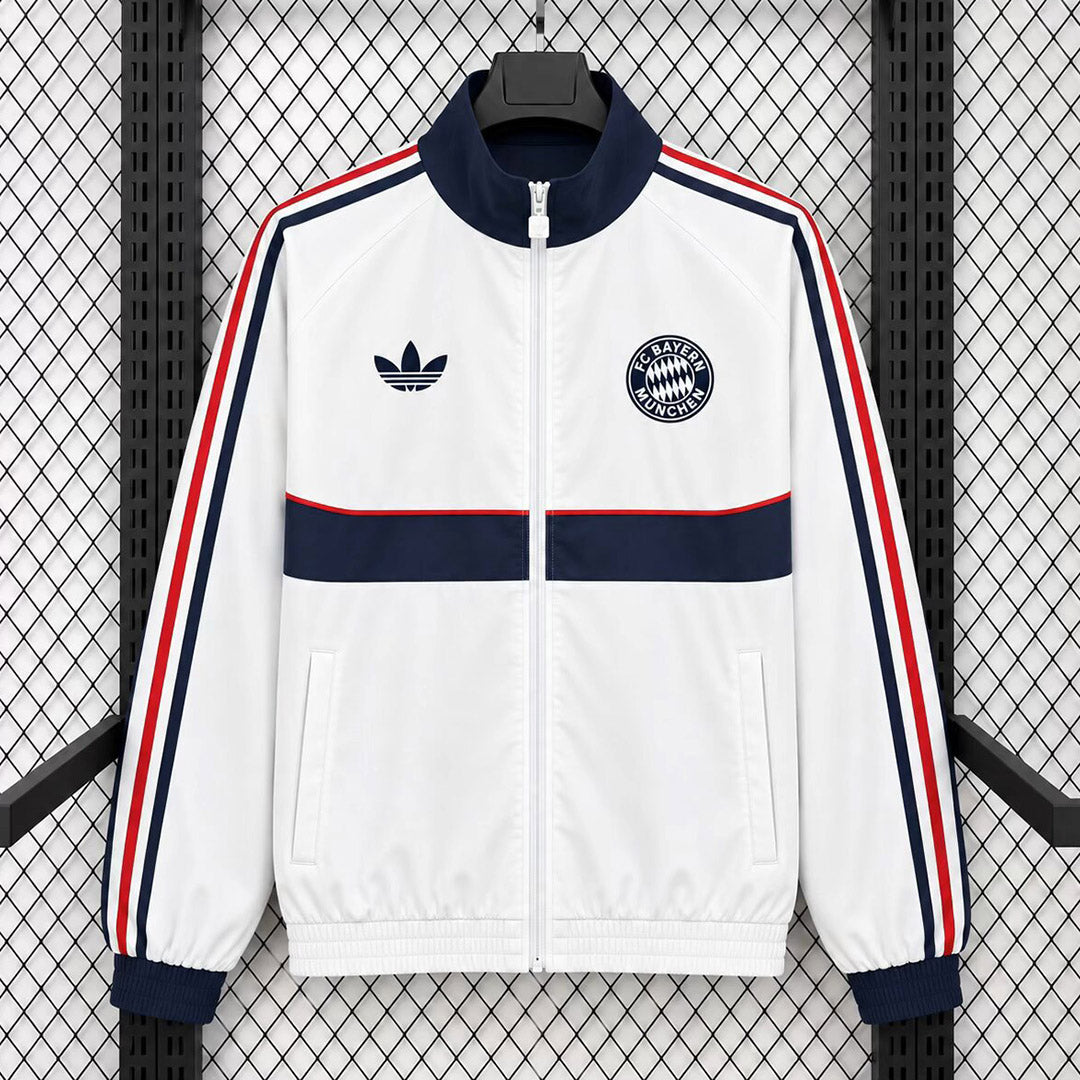 Bayern Munich 2026/27 White OG Windbreaker