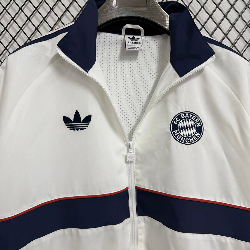 Bayern Munich 2026/27 White OG Windbreaker