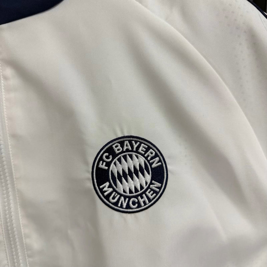 Bayern Munich 2026/27 White OG Windbreaker