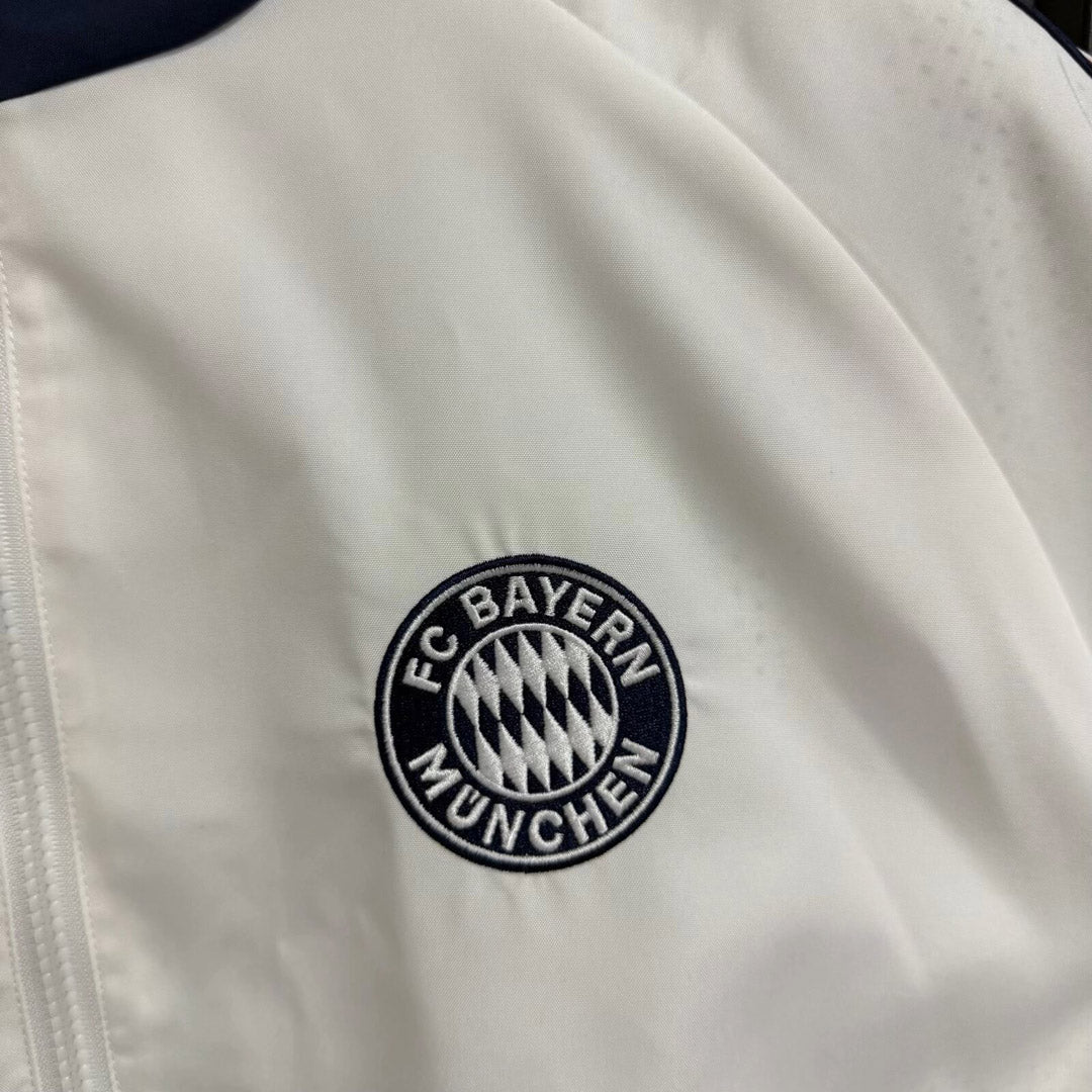 Bayern Munich 2026/27 White OG Windbreaker