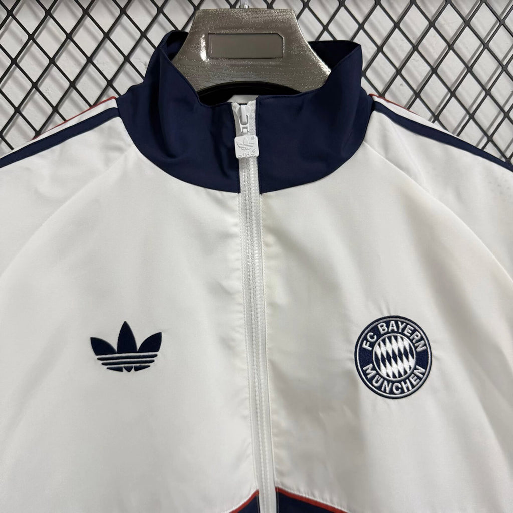 Bayern Munich 2026/27 White OG Windbreaker
