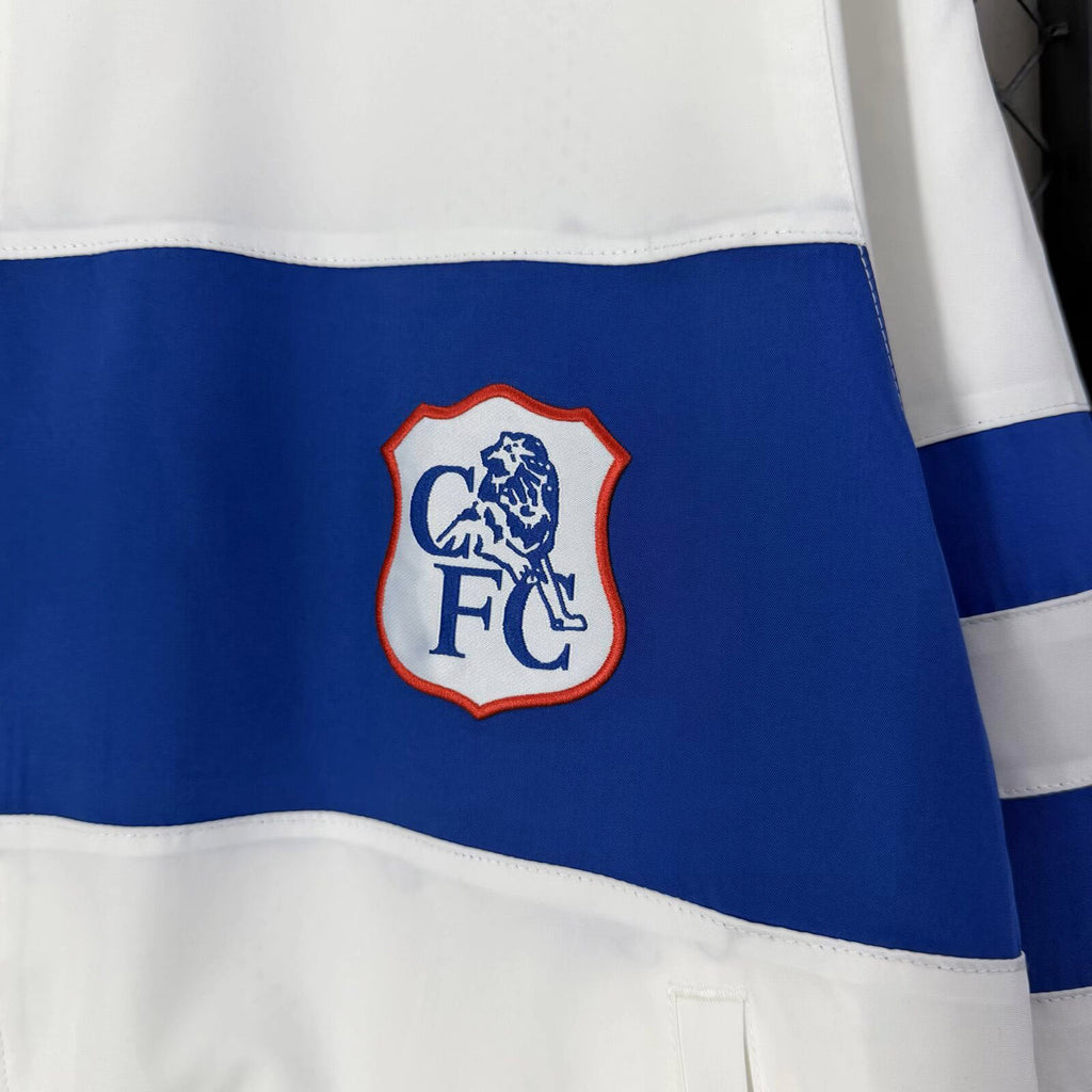 Chelsea 2026/27 White 1996 Retro Style Windbreaker
