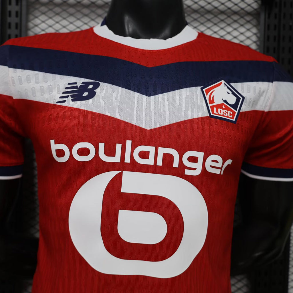 Lille 2026/27 Home Long Sleeve - Player Version