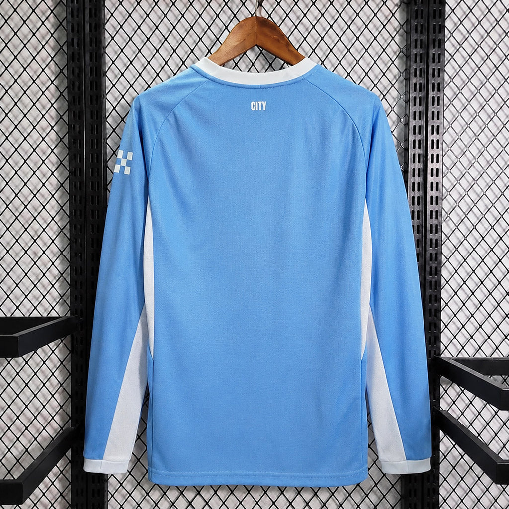 Manchester City 2026/27 Home Long Sleeve - Fan Version