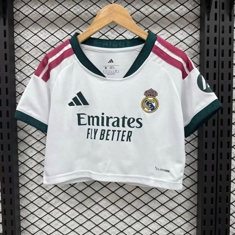 Real Madrid 2026/27 Home Cropped - Women's Fit