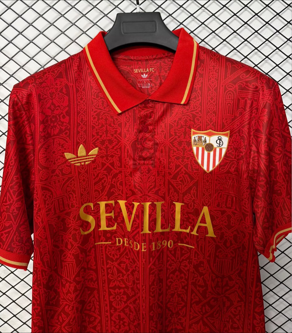 Sevilla 2026/27 Red Lifestyle Polo