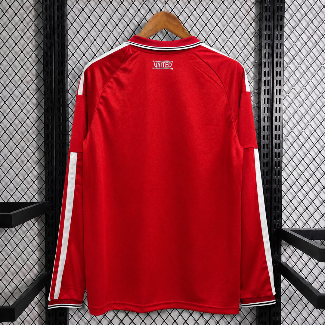 Manchester United 2026/27 Home Long Sleeve - Fan Version