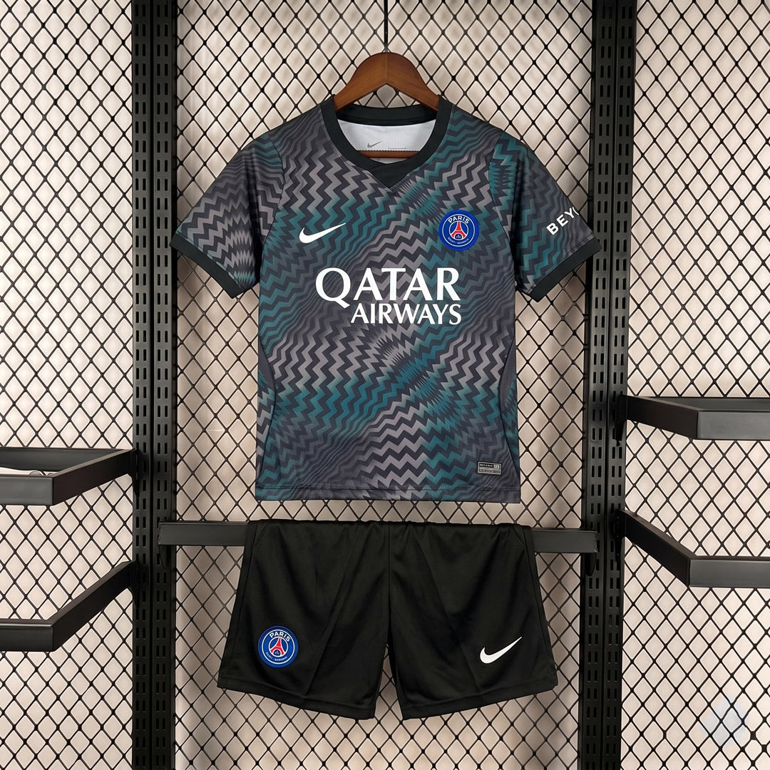Paris Saint-Germain 2026/27 Goalkeeper Black - Kid Kit