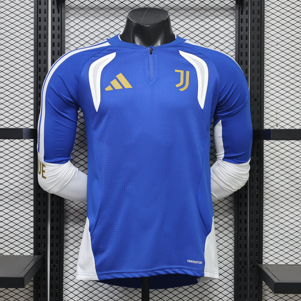Juventus 2026/27 Blue ¼  Zip Player Version Training Top