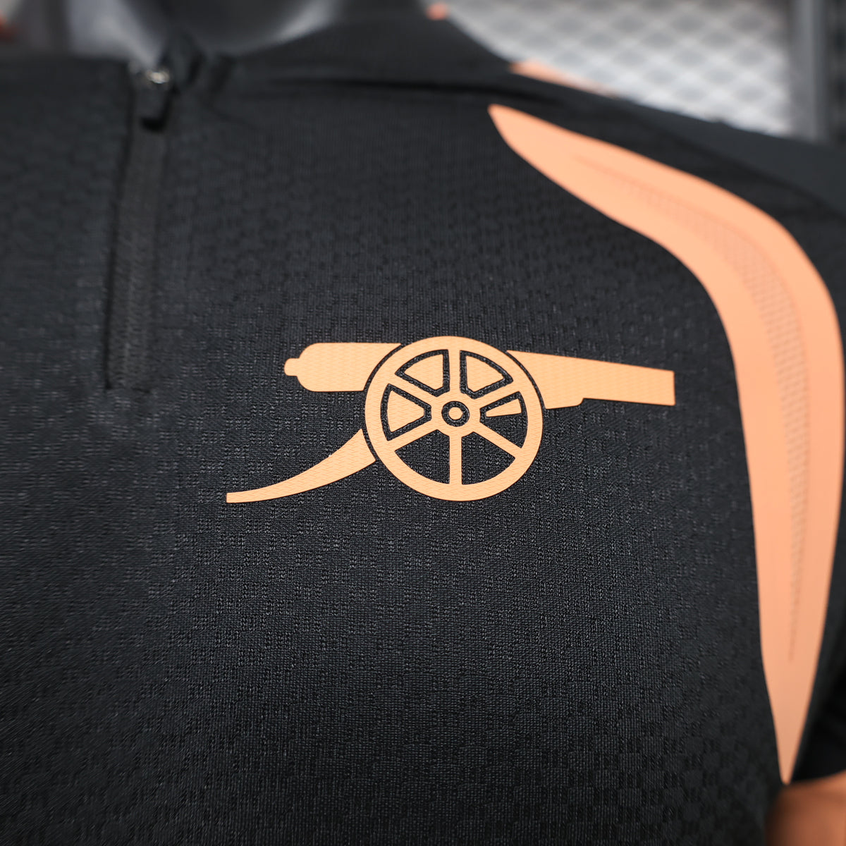 Arsenal 2026/27 Black ¼  Zip Player Version Training Top