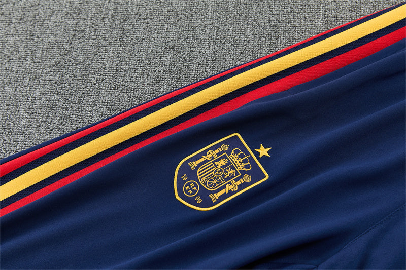 Spain 2026/27 Red/Navy ¼  Zip Training Set | Adult + Kids Sizes