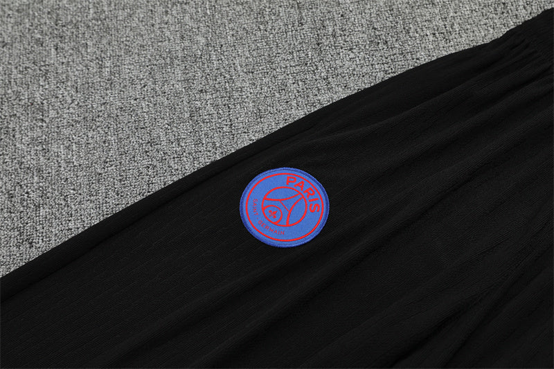 Paris Saint-Germain 2025/26 Black T90 ¼ Zip Training Set | Adult + Kids Sizes