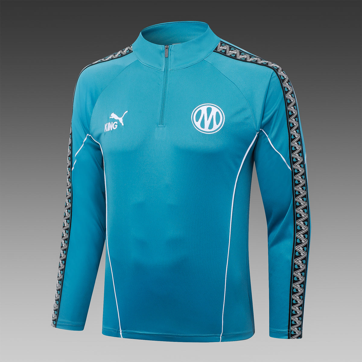 Marseille 2026/27 Blue ¼  Zip Training Set | Adult + Kids Sizes