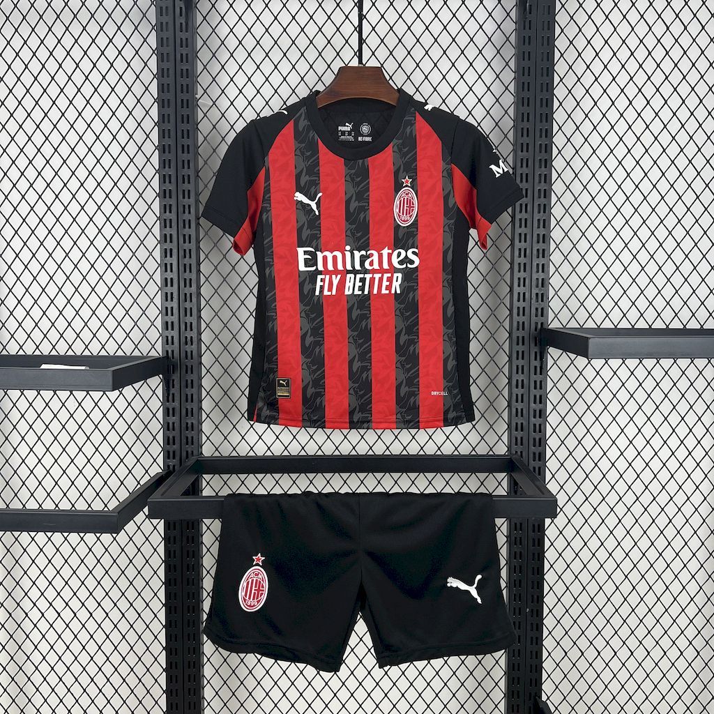 AC Milan 2025/26 Home - Kid Kit