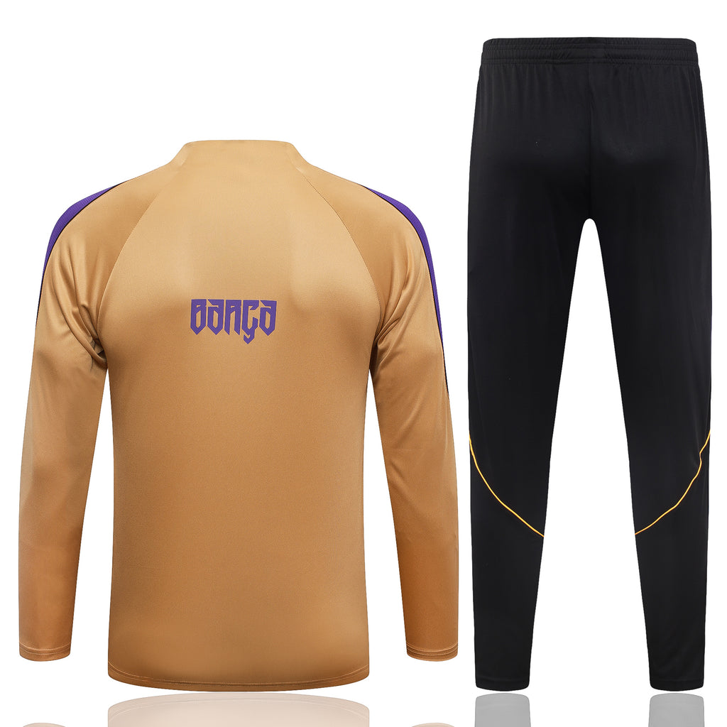 Barcelona 2026/27 Gold Kobe ¼  Zip Training Set | Adult + Kids Sizes