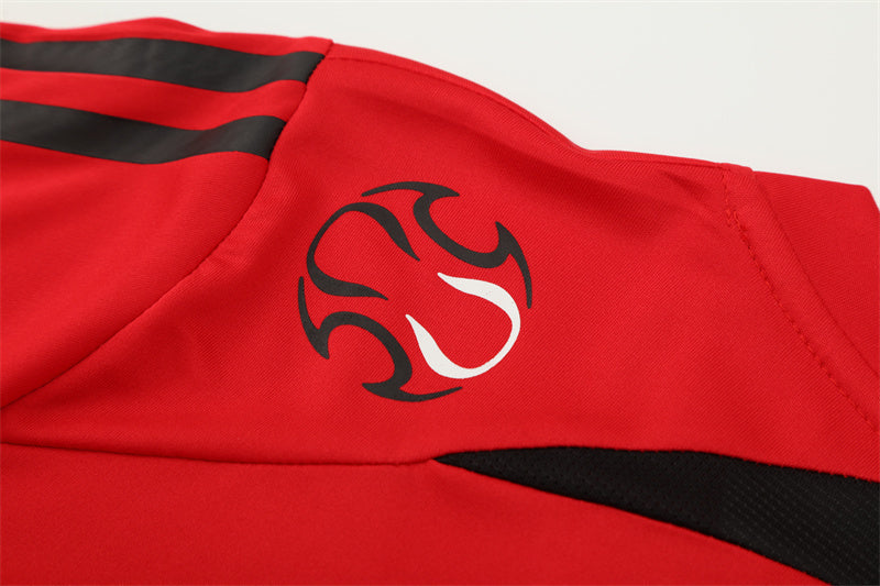 AC Milan 2007/08 Red Retro Training Top