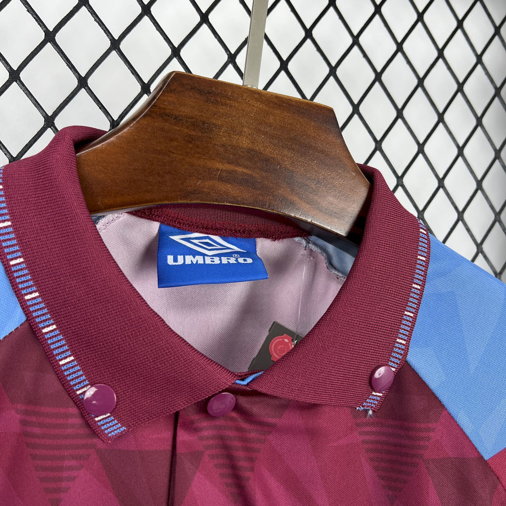 Aston Villa 1990/92 Home - Retro