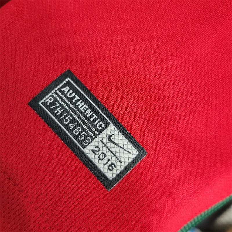 Portugal 2016 Home Long Sleeve - Retro