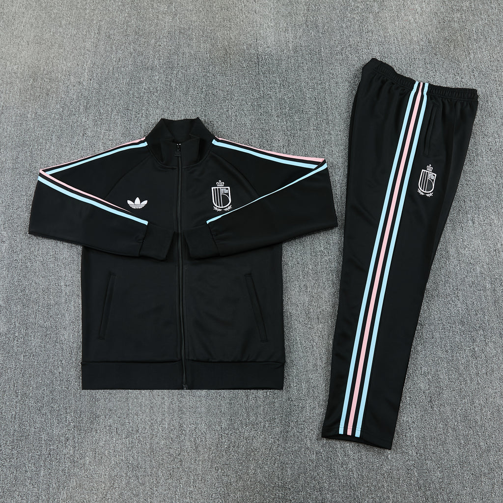 Belgium 2026 Black Tracksuit