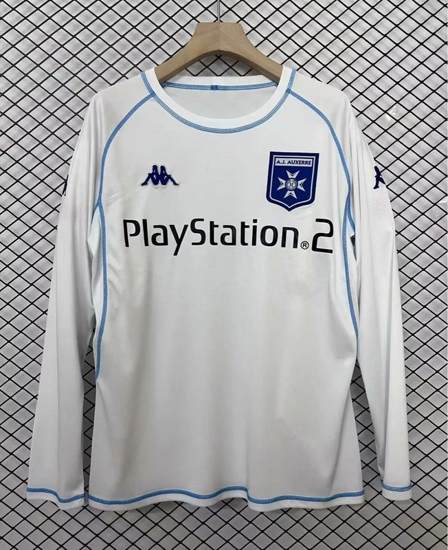 Auxerre 2003/04 Home Long Sleeve - Retro