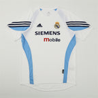 Real Madrid 2003/04 White Retro Training Top