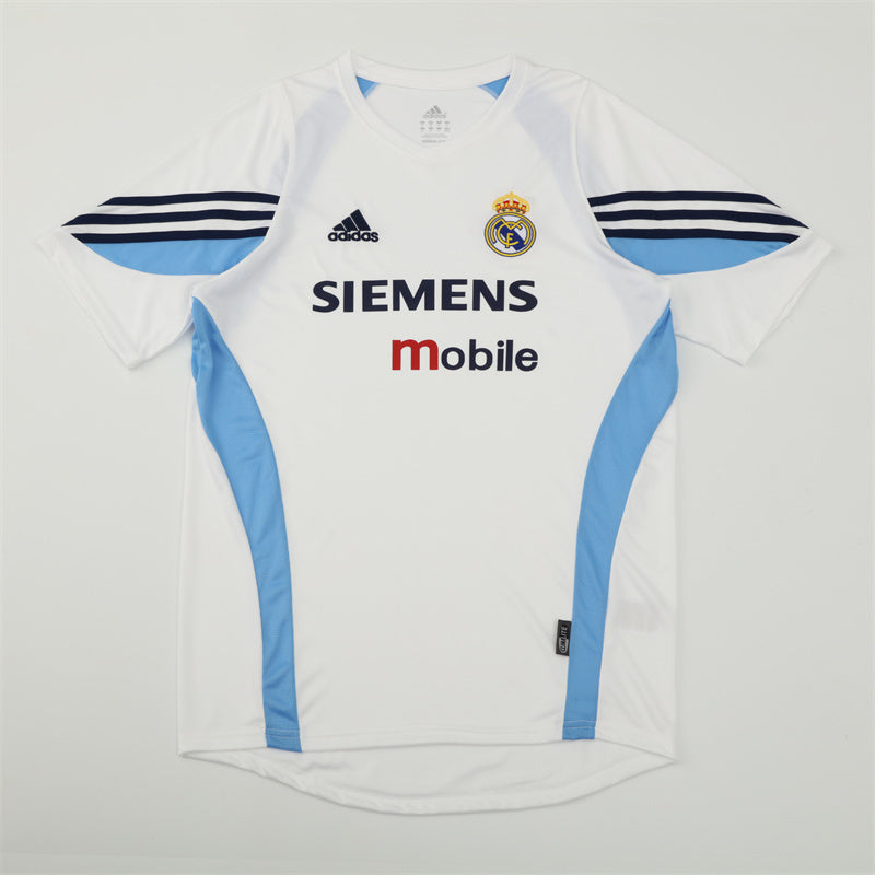 Real Madrid 2003/04 White Retro Training Top