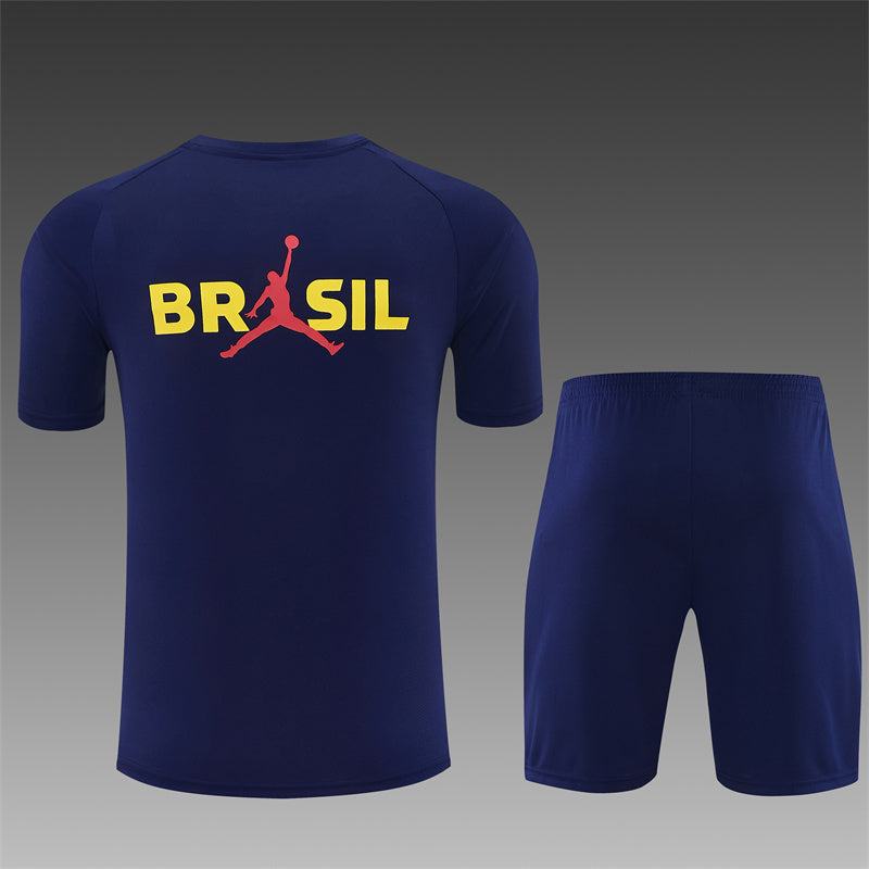 Brazil 2026/27 Navy Training Set (Adult + Kids Sizes)