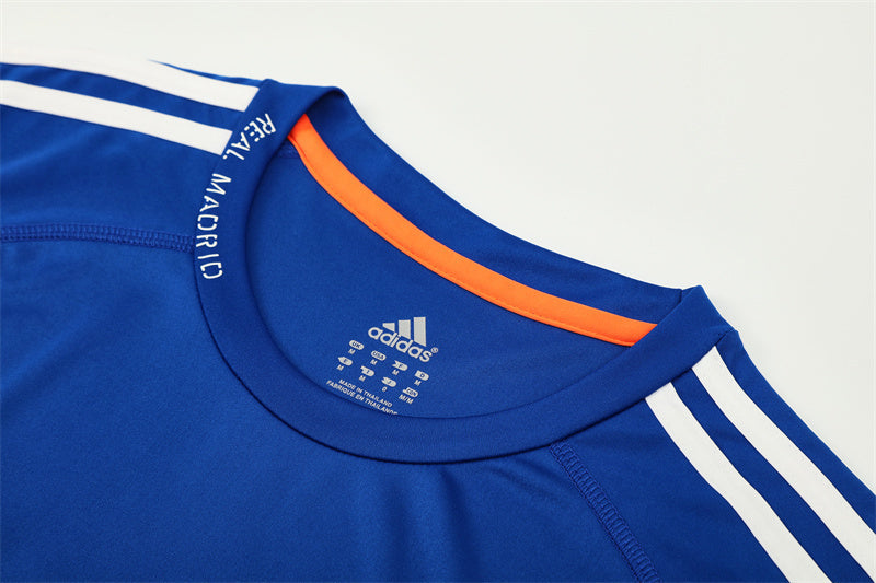 Real Madrid 2013/14 Blue Retro Training Top