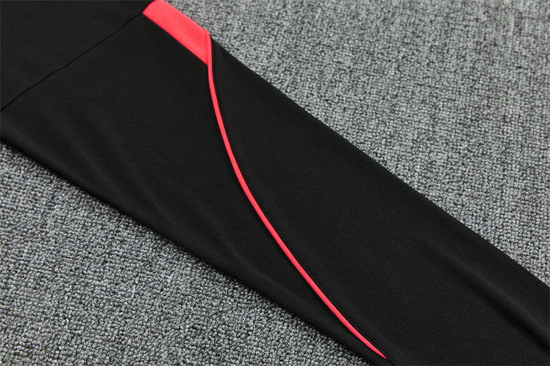 Brazil 2026/27 Black/Red Jordan ¼  Zip Training Set | Adult + Kids Sizes