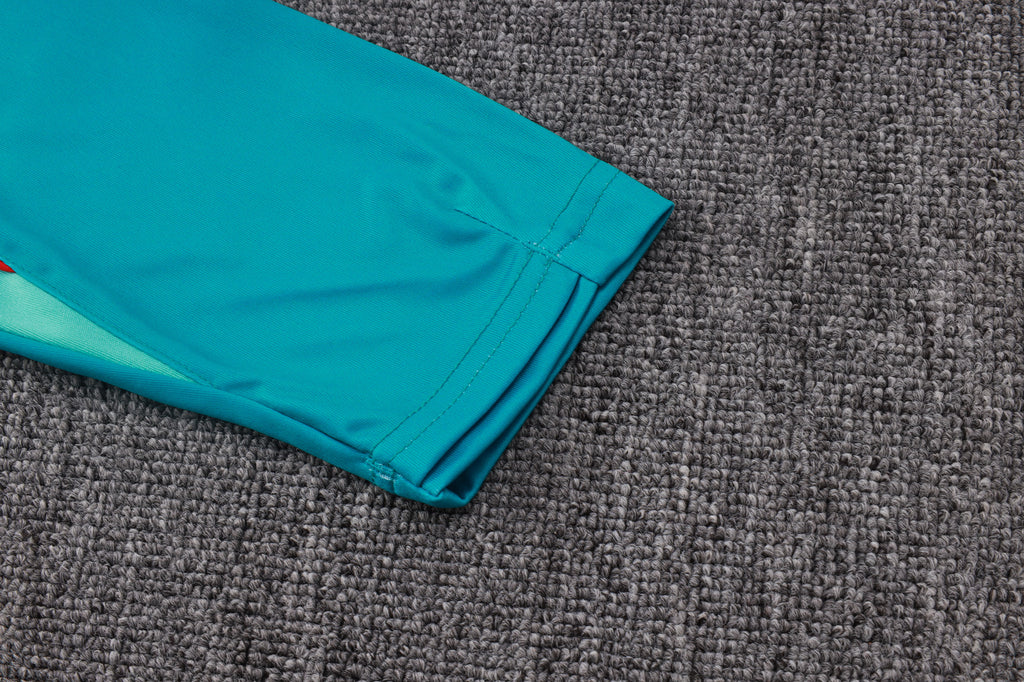 Barcelona 2026/27 Teal ¼  Zip Training Set | Adult + Kids Sizes