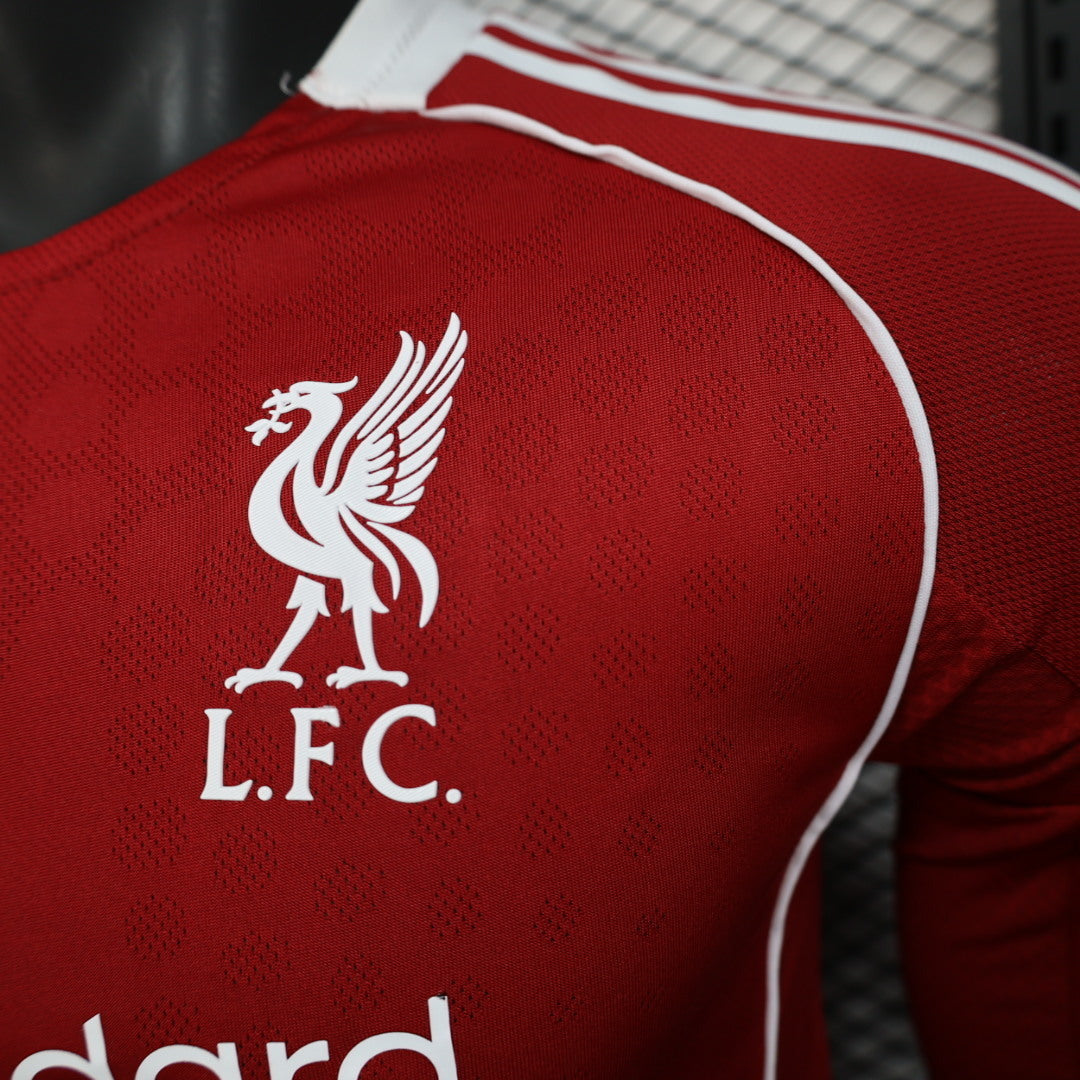 Liverpool FC 2025/26 Home Long Sleeve - Player Version
