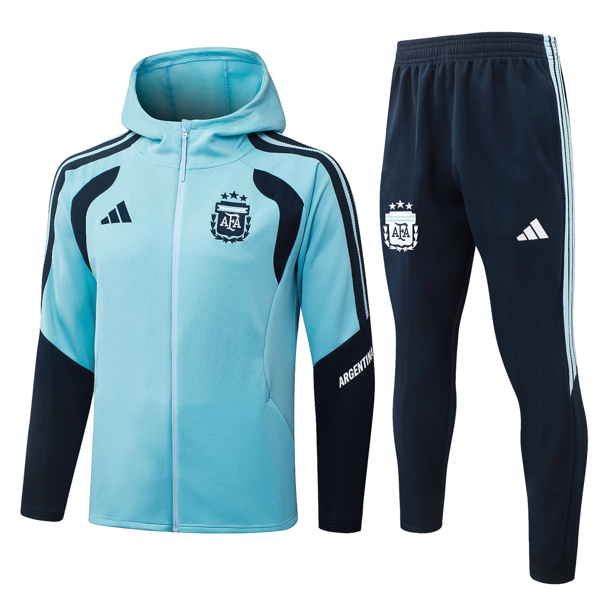 Argentina 2026/27 Light Blue Hooded Tracksuit