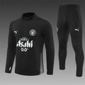 Manchester City 2025/26 Black ¼ Zip Training Set | Adult + Kids Sizes